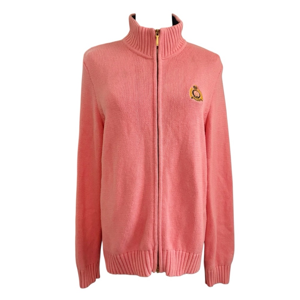 VINTAGE RALPH LAUREN COTTON ZIP UP